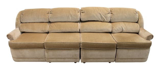 Vtg EA Trad. Classics 2 part sofa with recliners