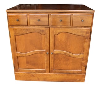 Vintage Ethan Allen solid cherry cabinet