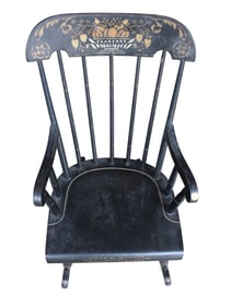 Vtg Nichols and Stone child's rocking chair