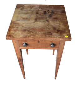 Antique one drawer stand, popular