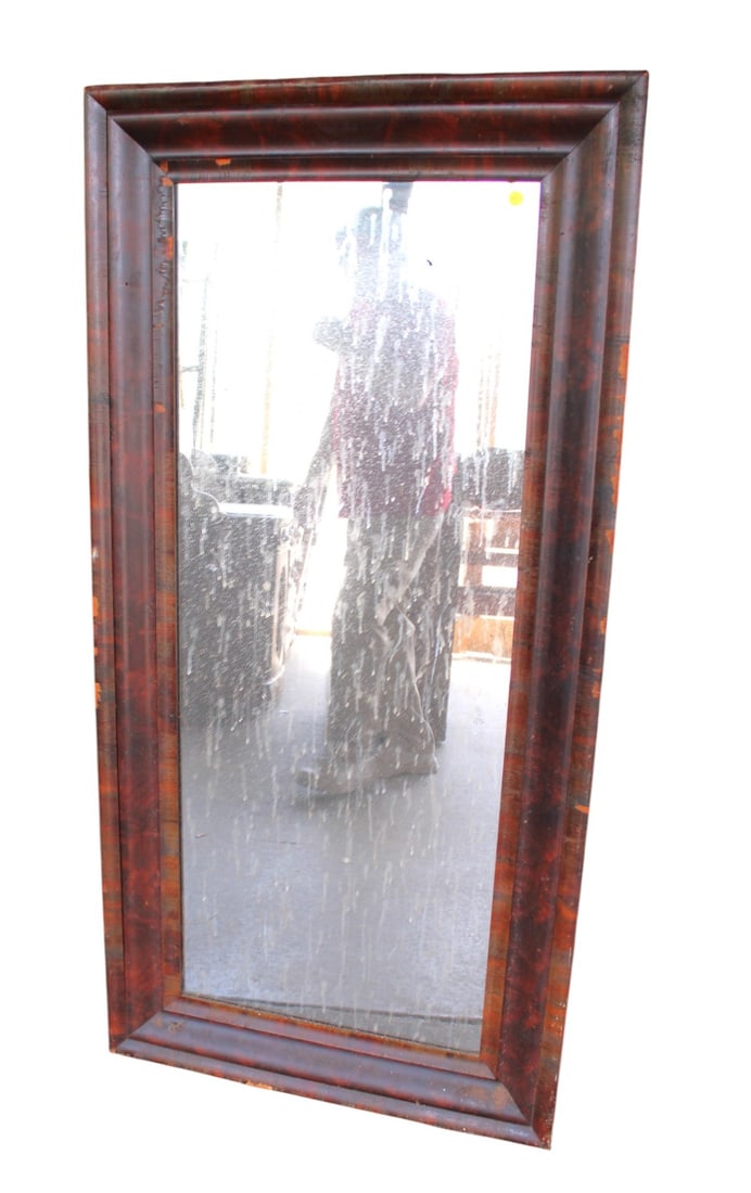 Antique empire OG mirror, hung either way (1 of 3)