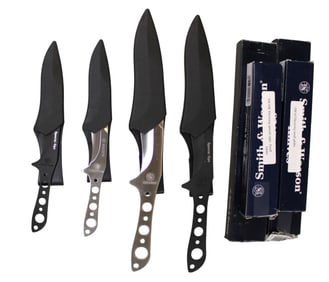 4 Smith and Wesson knives special ops