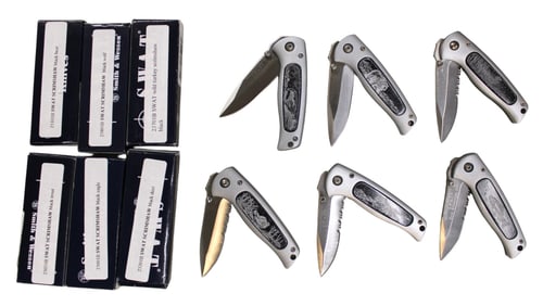 5 Smith and Wesson knives, 1st millennium run, swat