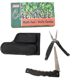 Coleman Cherokee multi tool/knife combo