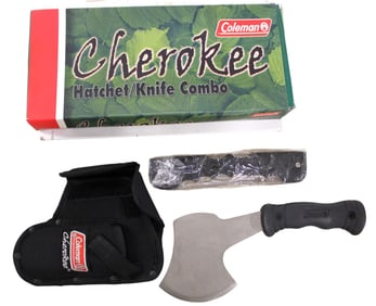 Cherokee Coleman hatchet/knife combo