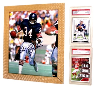 Patrick Maholm, Tom Brady trading cards, Payton sg Photo