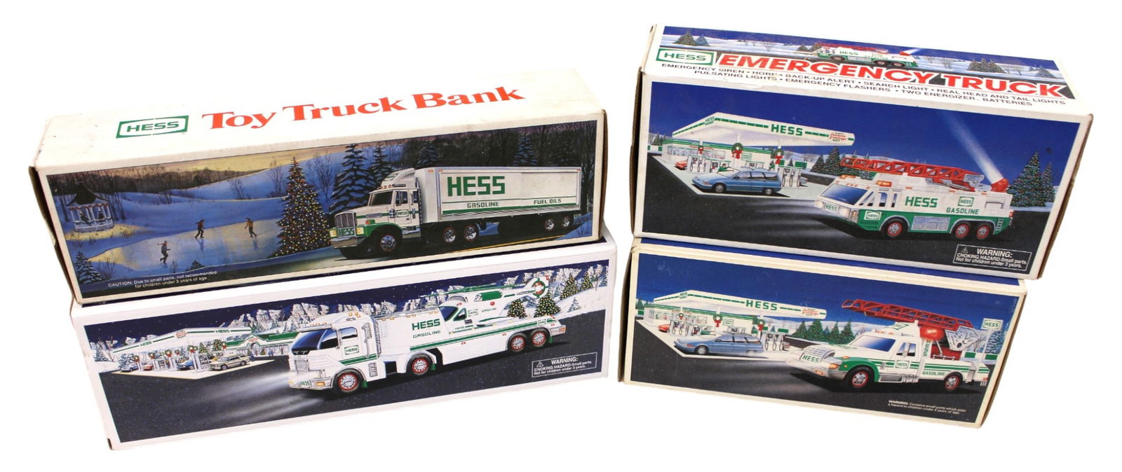 4 vintage Hess trucks 1994, 1996, 2006, ? (1 of 3)