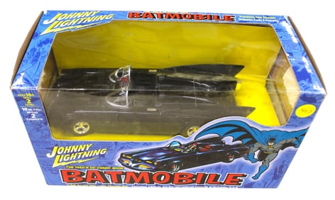 Johnny Lightening diecast bat mobile in box