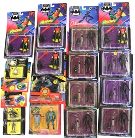 18 Batman Action Figures in original packaging