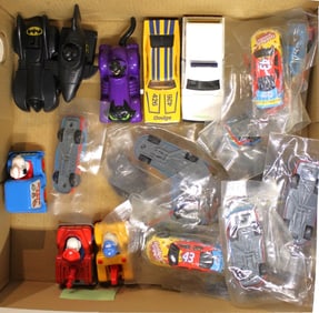 26 collectible cars: 18 Nascar in plastic and other