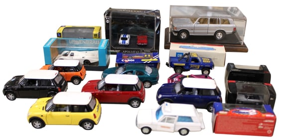 18 diecast cars Malibu Greenlight Corgi Kinsmart and other