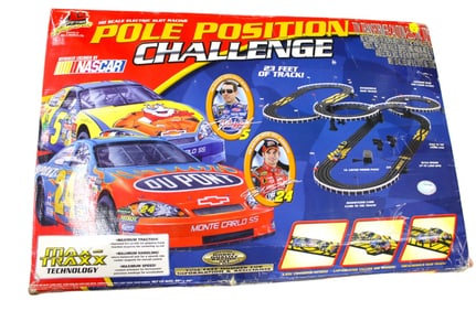 Pole Position Challenge slot car track with extra track
