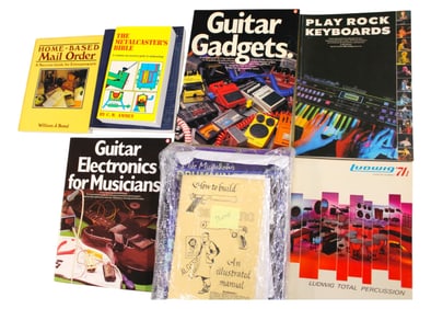 Selection ephemera: manuals, ludwig, gadgets