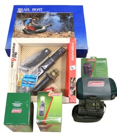 Selection of new camping accessories