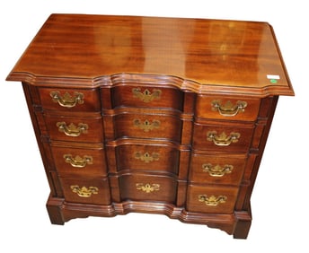 Vintage Hickory Chair block front bachelor chest