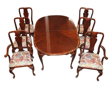Hickory Amer. Masterpiece 7pc queen anne dining set