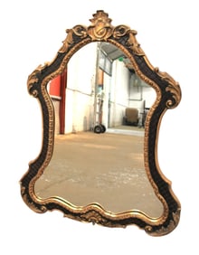 Italian rococo decorator mirror by Ethan Allen