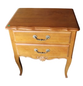 Vintage Ethan Allen solid cherry country fr. Style chest