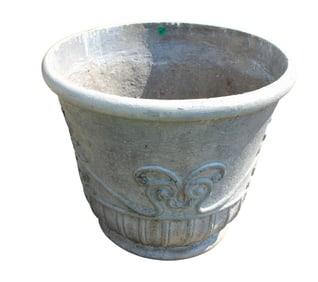 Victorian style resin planter