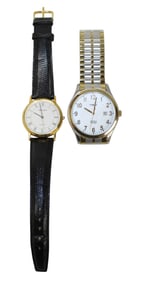 Gruen and Timex Indiglo WR 30M watch lot