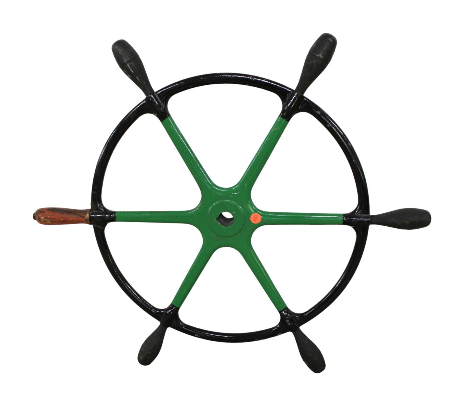 Antique iron ship wheel 26' (1 of 4)