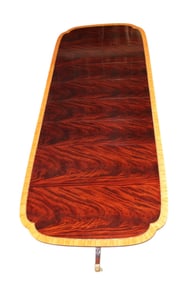 Beautiful Stickley banded dining table