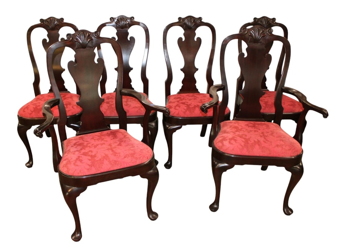 Quality set 6 Stickley dining chairs (1 of 12)