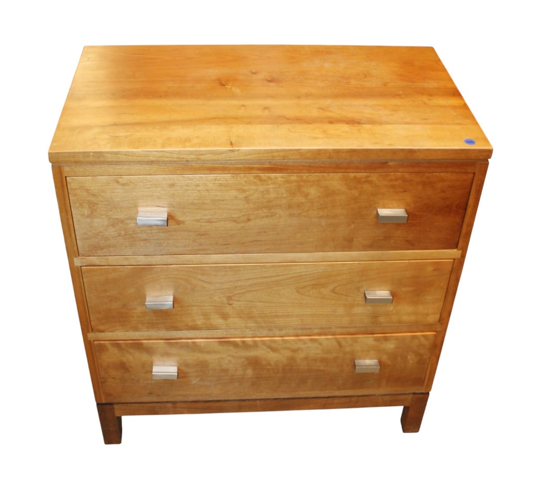 Quality Stickley modern solid cherry nightstand (1 of 8)