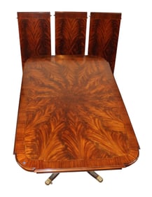 Awesome Council Furniture banded dining table
