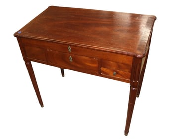 Antique ladies lift top dressing vanity circa 1820's