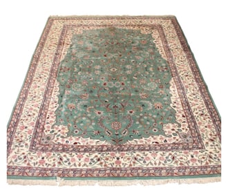 Hand stitched rug 165 x 121