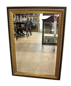 Susan Rhodes Carolina mirror in gold black frame