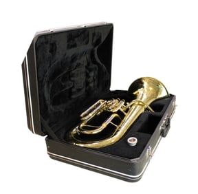 Jupiter Euphonium brass horn in Jupiter hard case