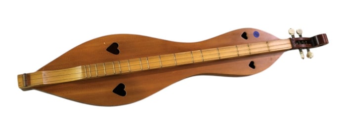 Vintage 4 string mountain dulcimer folk art instrument