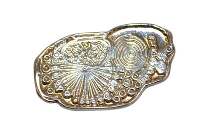 Alwright & Marshall Ltd Dublin Celtic Revival sterling brooch