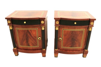 Rare Versace nightstands Infinity Gigasso, match pair