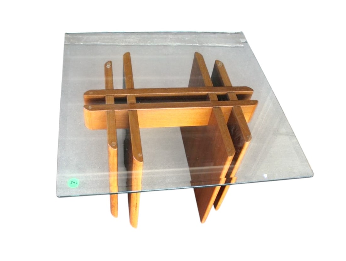 Danish MCM Teak Coffee Table attrib. Gustav Gaarde Trekanten (1 of 5)