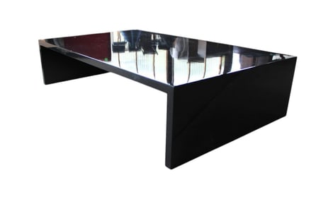 Ultra Modern Large Black Coffee Table