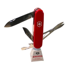 Vtg Swiss Army knife Victorinox adv. store display