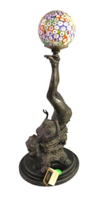 J.B. Hirsch Co. bronze art nouveau bronze