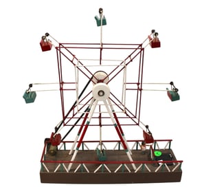 Semi antique hand crafted Ferris wheel