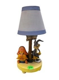 Vtg '77 Warner Bros. Bugs Bunny Yosemite Lamp
