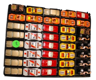 40 Matchbox cars