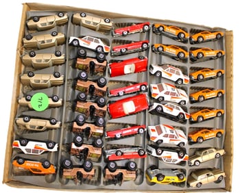 40 Matchbox cars