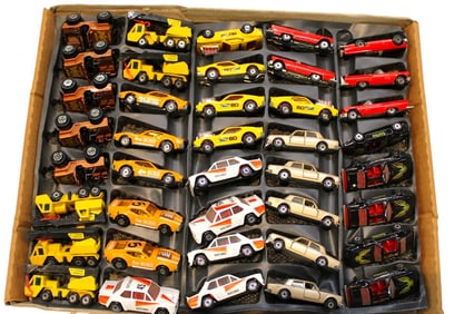 40 Matchbox cars