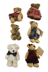 6 Boyds Bears