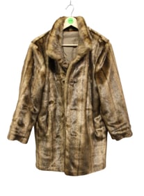 Short faux fur coat