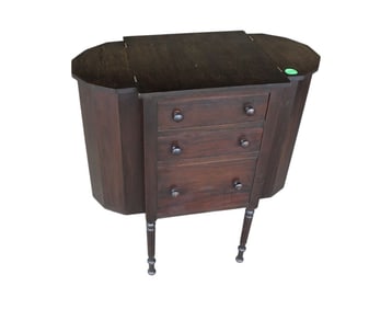 Martha Washington style sewing stand