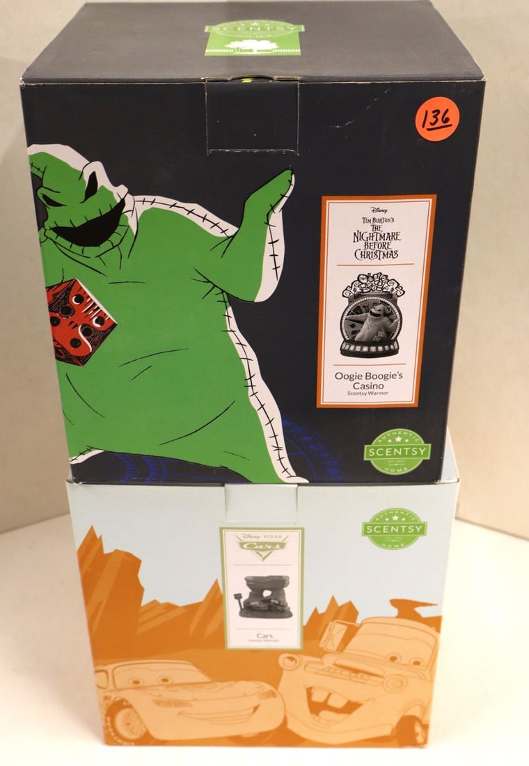Xmas Oogie Boogies Casino & PIXAR Cars Scentsy Warmers (1 of 2)