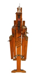 Antique Anchor #770B folding bench wringer- original